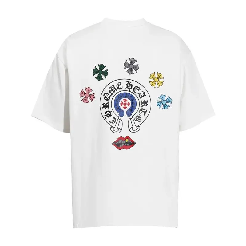 Chrome Hearts T-Shirts — 6010 White colorway — USFans Spreadsheet photo