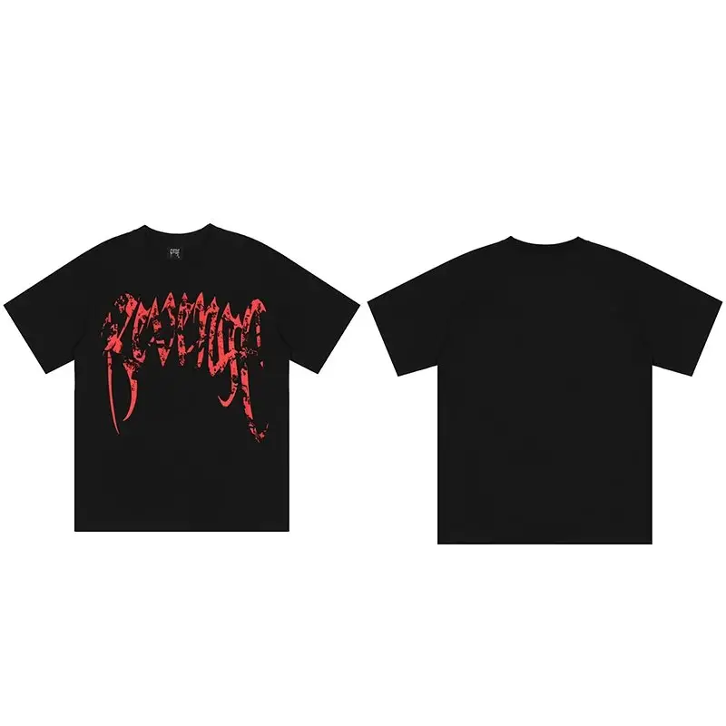 Revenge T-Shirts — Black 999 co branded logo colorway — Kakobuy Spreadsheet photo