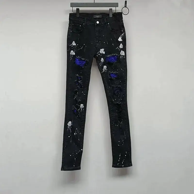 Amiri Jeans — Blue diamond colorway — USFans Spreadsheet photo