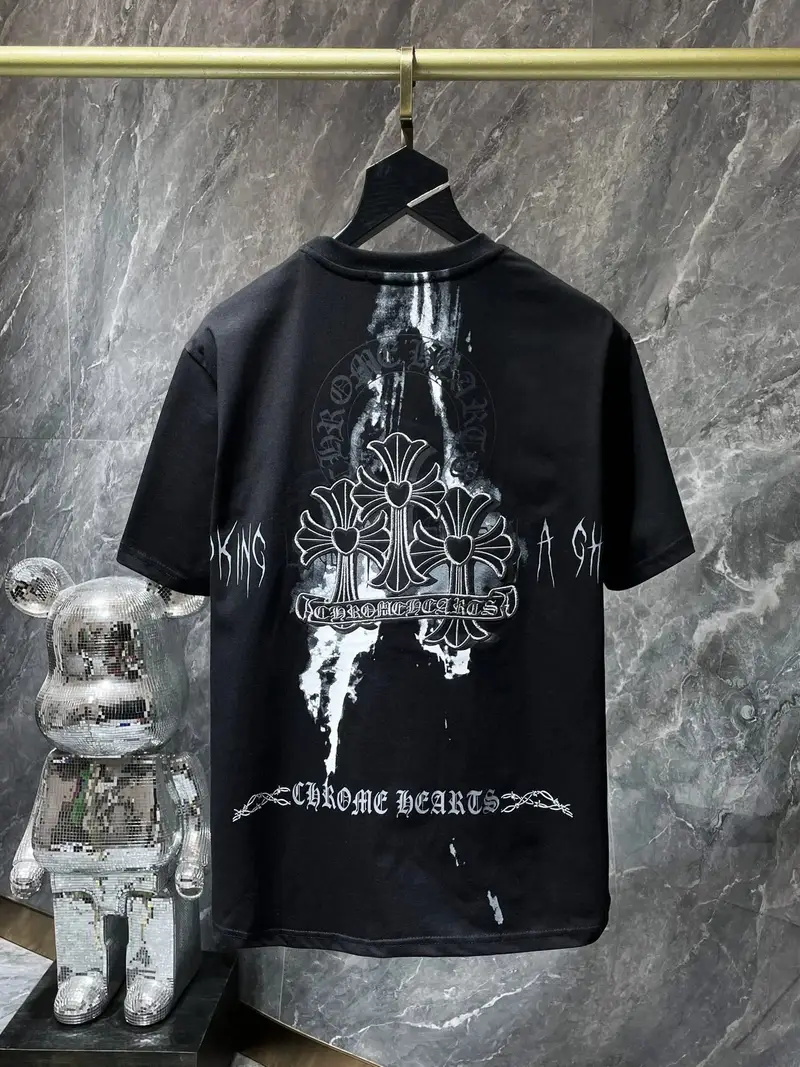 Chrome Hearts Tee — 6099 black colorway — USFans Spreadsheet photo