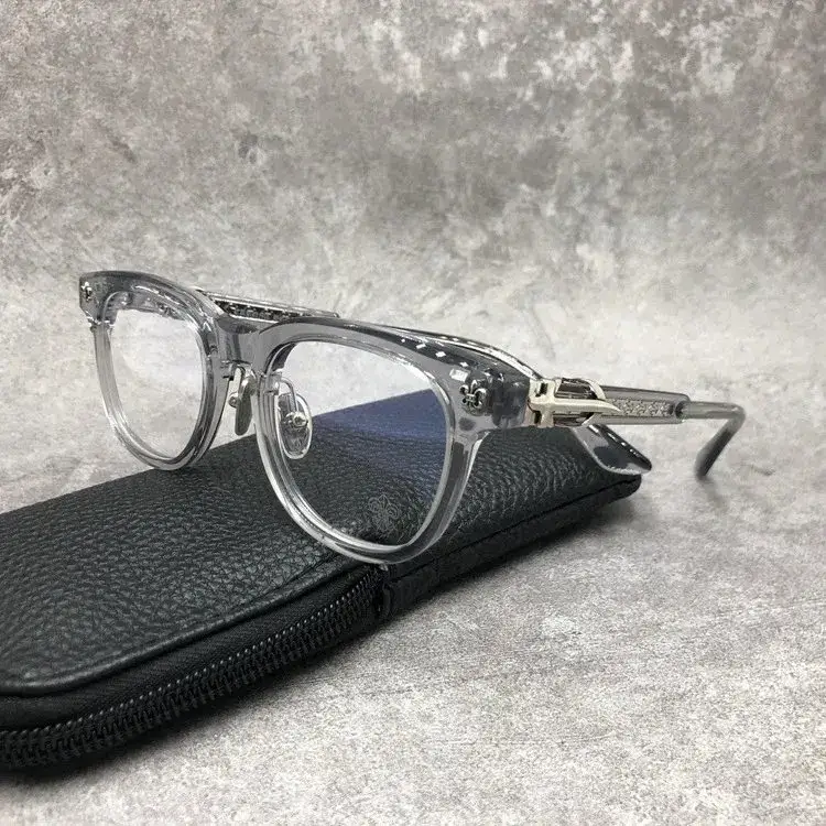 Chrome Hearts Sunglasses — Transparent gray colorway — USFans Spreadsheet photo