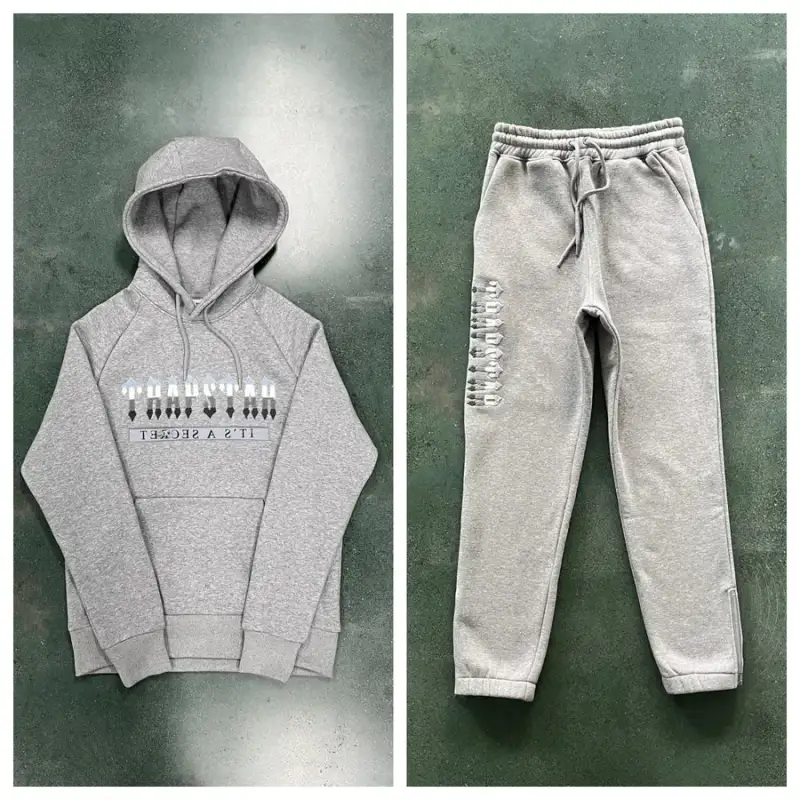 Trapstar Hoodie Set — grey colorway — USFans Spreadsheet photo