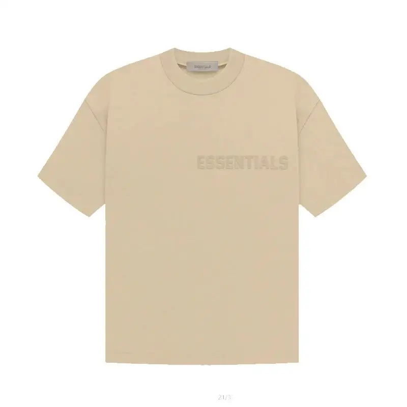 Fear Of God T-shirts — Beach Yellow colorway — Kakobuy Spreadsheet photo