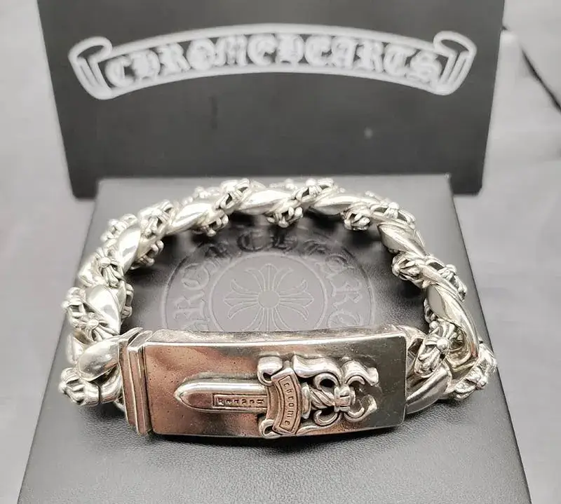 Chrome Hearts Thick Bracelet With Cross — S4 colorway — USFans Spreadsheet photo
