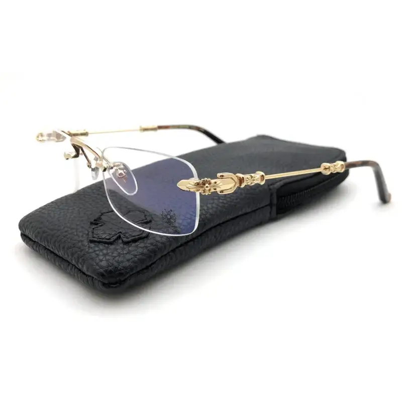 Chrome Hearts Sunglasses — Box Gold colorway — USFans Spreadsheet photo