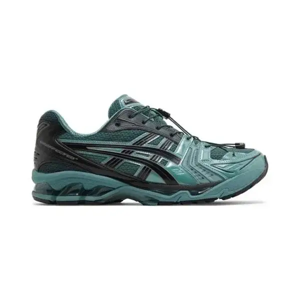 Pink Asics Gel Kayano 14 — UNAFFECTEDPosyGreen colorway — Kakobuy Spreadsheet photo