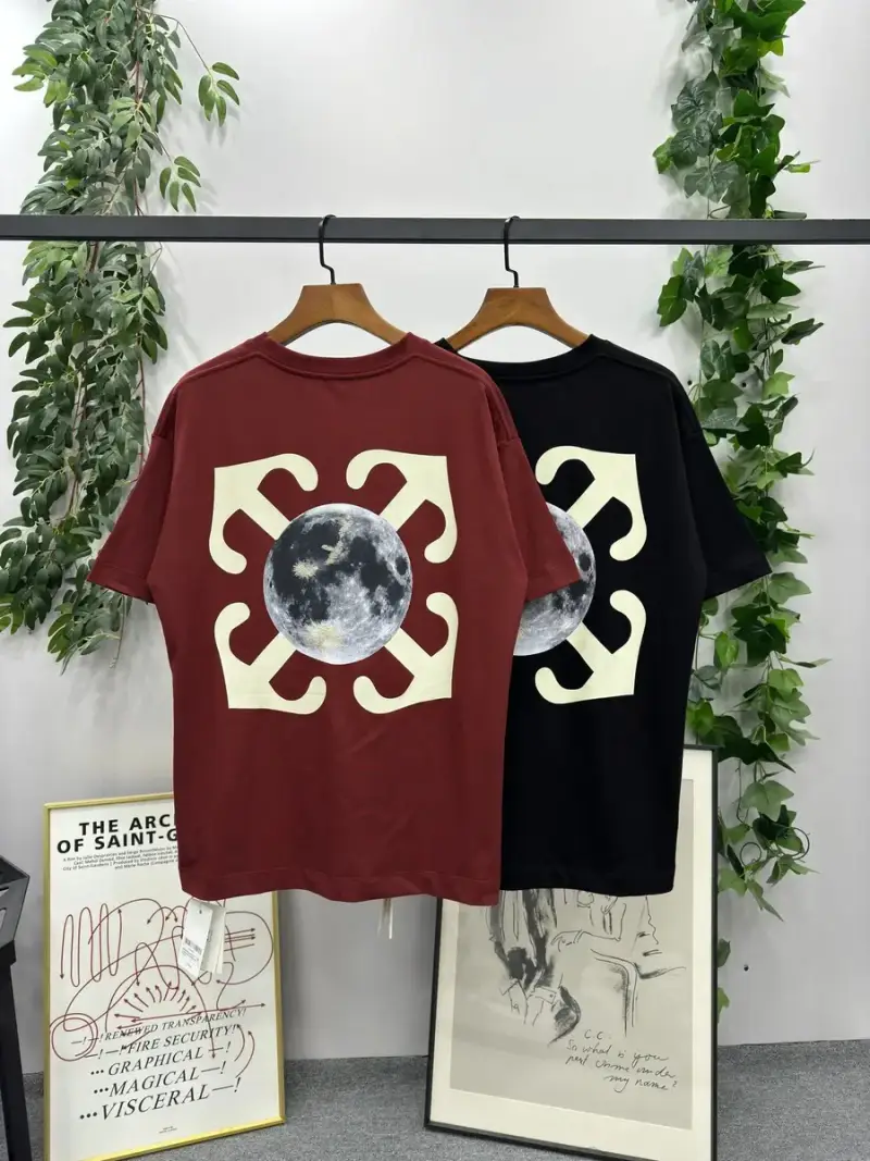 Off-White Scratch T-Shirt — Black 01 colorway — USFans Spreadsheet photo