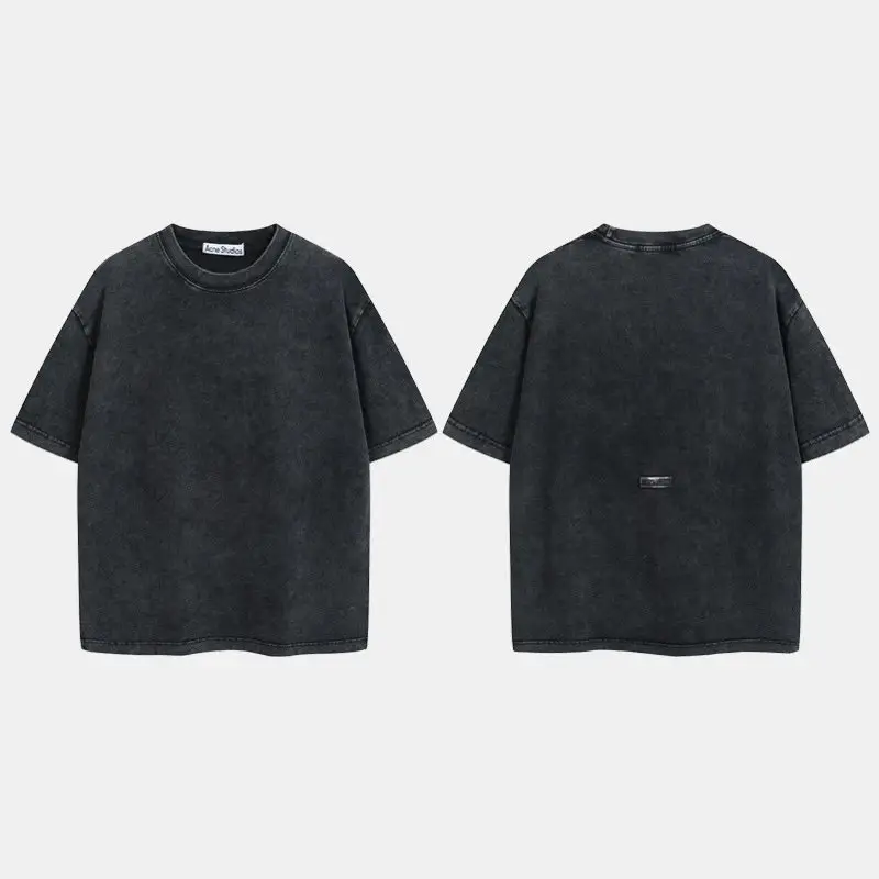 Acne Studios T-Shirt — Washed Black colorway — USFans Spreadsheet photo