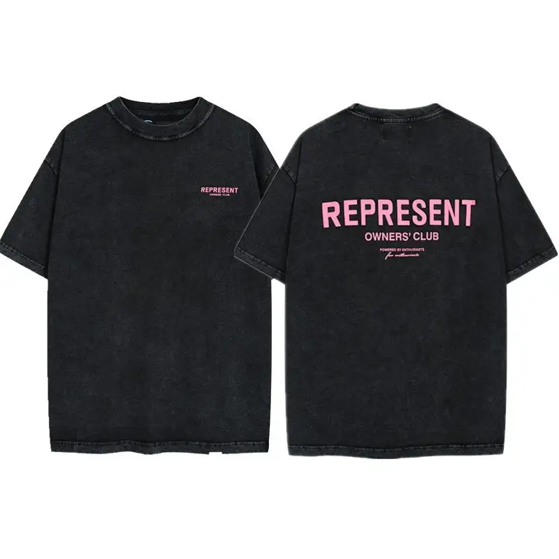 HOUSE OF ERRORS T-shirt — R3021# powder letters colorway — Kakobuy Spreadsheet photo