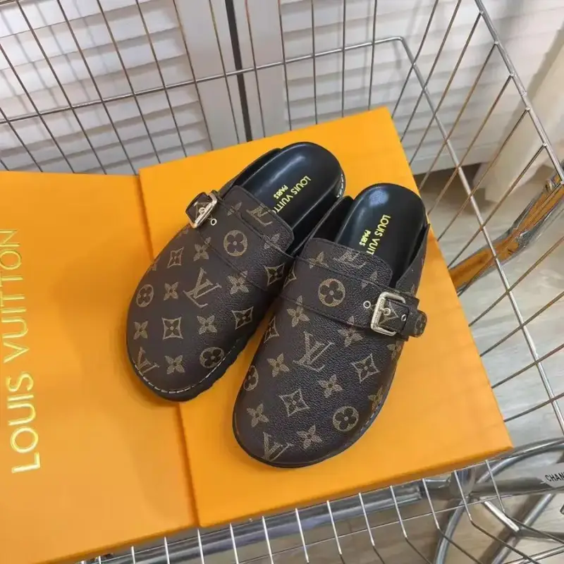 LV Cosy Comfort Shoes — brown colorway — Kakobuy Spreadsheet photo