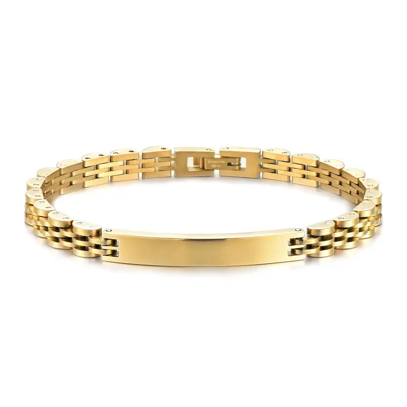 Lacoste Bracelet — Five beads gold-width 6mm [21CM]] colorway — USFans Spreadsheet photo