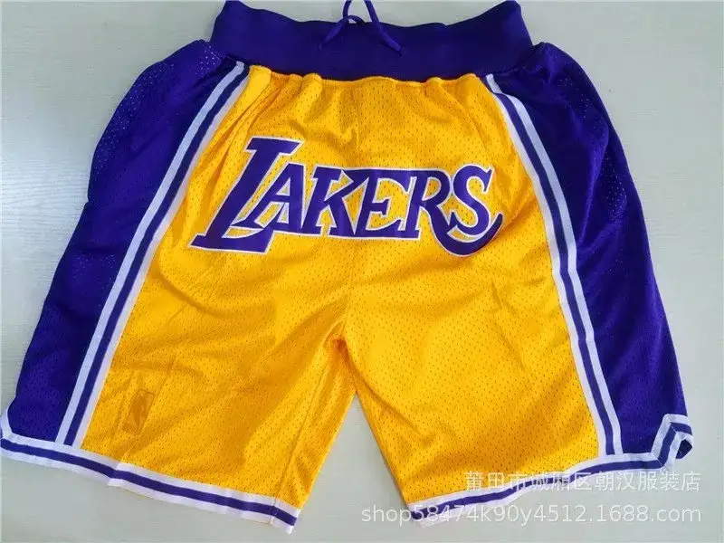 Just Don Shorts — Lakers Yellow colorway — USFans Spreadsheet photo
