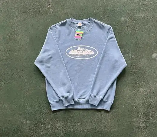 Corteiz short — 001 round neck sweater/light blue colorway — USFans Spreadsheet photo
