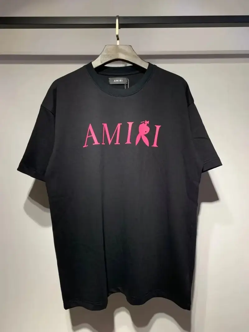 Amiri T-Shirts — 652 black colorway — USFans Spreadsheet photo