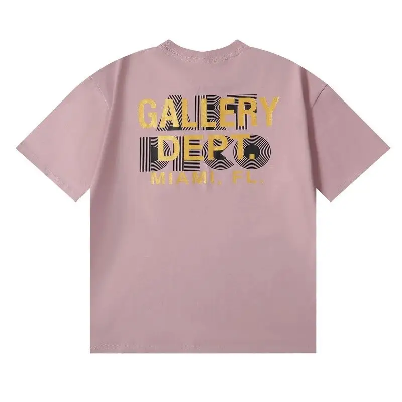 Gallery Dept Shirts — 6052 Pink colorway — Kakobuy Spreadsheet photo