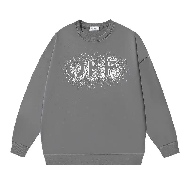 Off-White White Crewneck — 1042 dark gray colorway — USFans Spreadsheet photo
