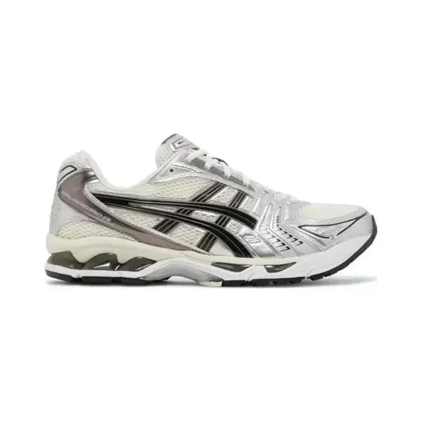 Pink Asics Gel Kayano 14 — SilverCream colorway — Kakobuy Spreadsheet photo