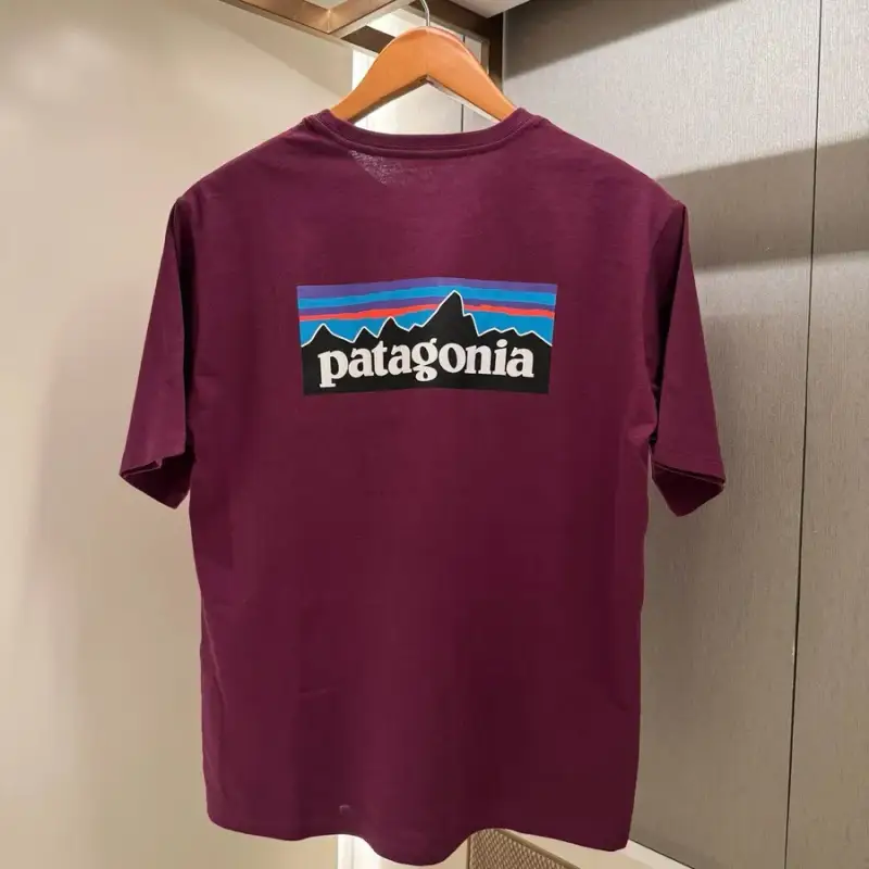 Patagonia T-Shirt — Amaranth colorway — Kakobuy Spreadsheet photo