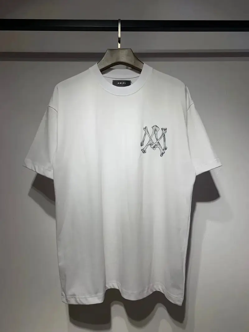Amiri T-Shirts — 665 white colorway — USFans Spreadsheet photo