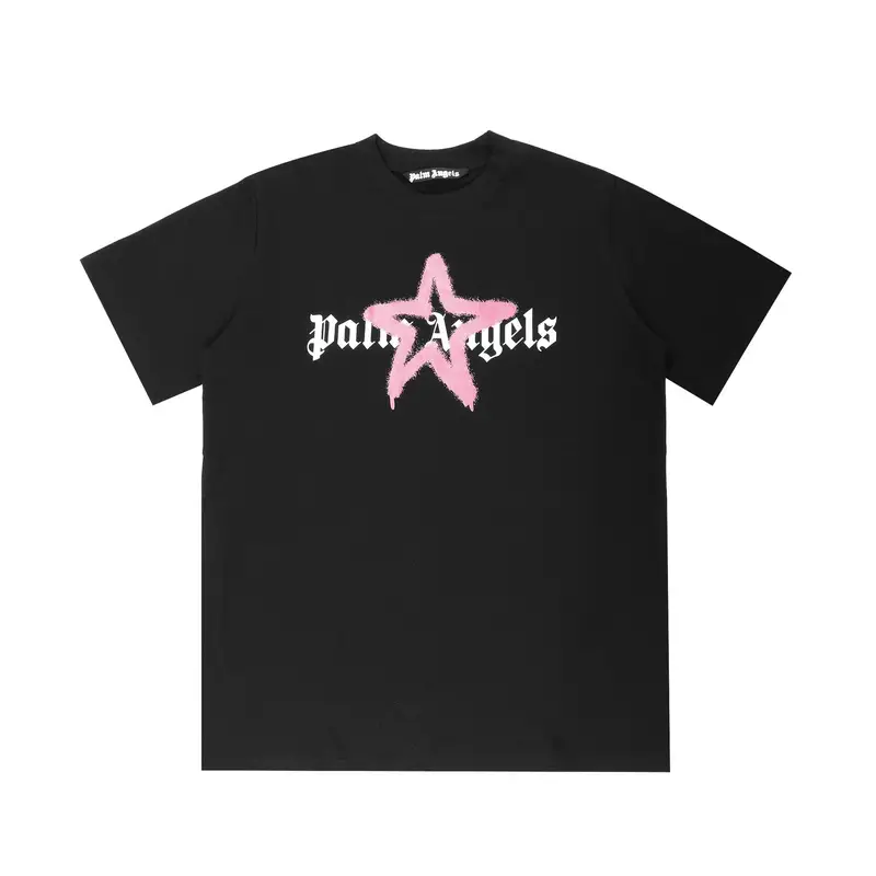 Palm Angels Tees — 2220 Black-Powder Print colorway — USFans Spreadsheet photo