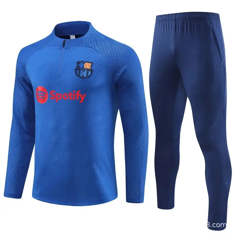 Barcelona Tracksuit — 2223 Barcelona color blue [steel pressur colorway — USFans Spreadsheet photo