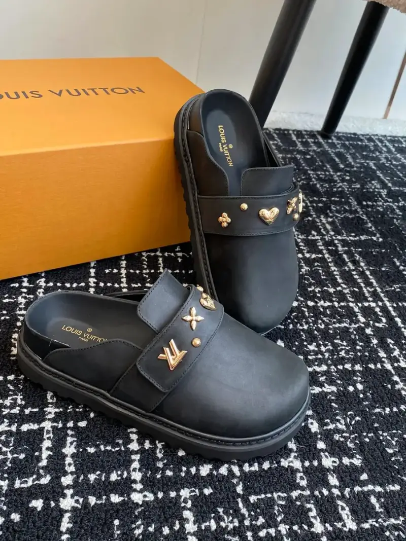 LV Cosy Comfort Shoes — black colorway — Kakobuy Spreadsheet photo