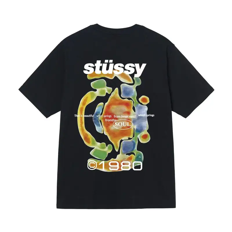 Stussy Tee — Black [1980]] colorway — Kakobuy Spreadsheet photo