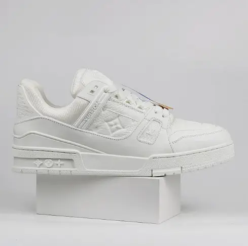 LV Trainers Monogram Black Denim Sneakers — 23 colorway — Kakobuy Spreadsheet photo