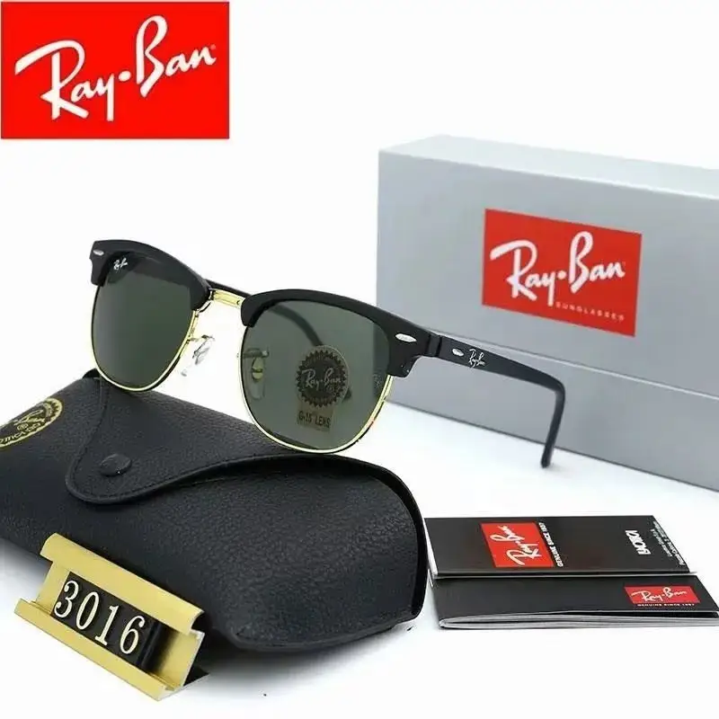 Ray-Ban Sunglasses — 3016 gold black frame gray sheet distribution box colorway — USFans Spreadsheet photo