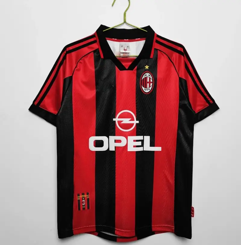 AC Milan Jersey — 9899 season AC Milan home retro colorway — Kakobuy Spreadsheet photo