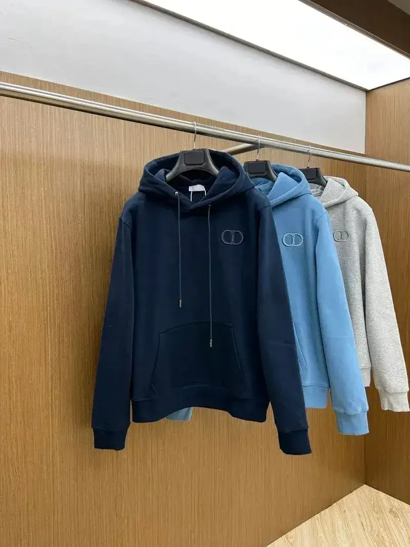 Christian Dior Basic Hoodie — navy blue colorway — USFans Spreadsheet photo