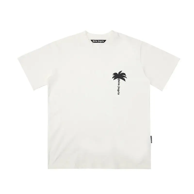 Palm Angels Monogram NY Spray Tee — 2287 white colorway — USFans Spreadsheet photo