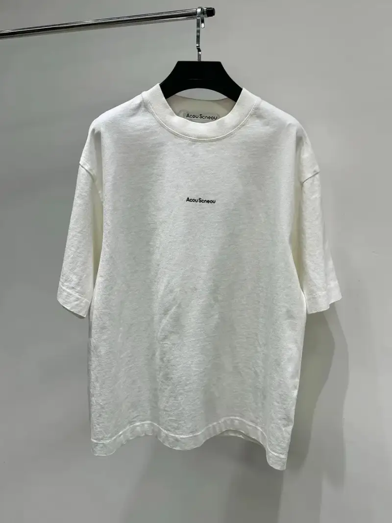 Acne Studio T-Shirt — White [version is too big]] colorway — USFans Spreadsheet photo