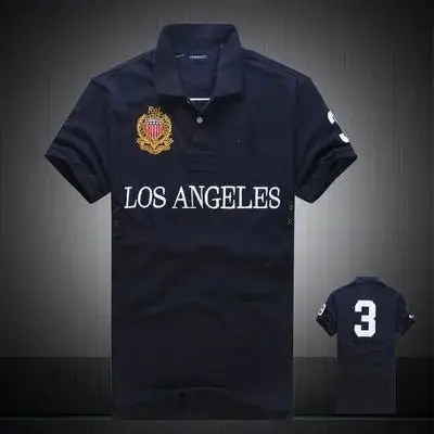 Polo Shirts (15+ styles) — Los Angeles sapphire blue colorway — USFans Spreadsheet photo