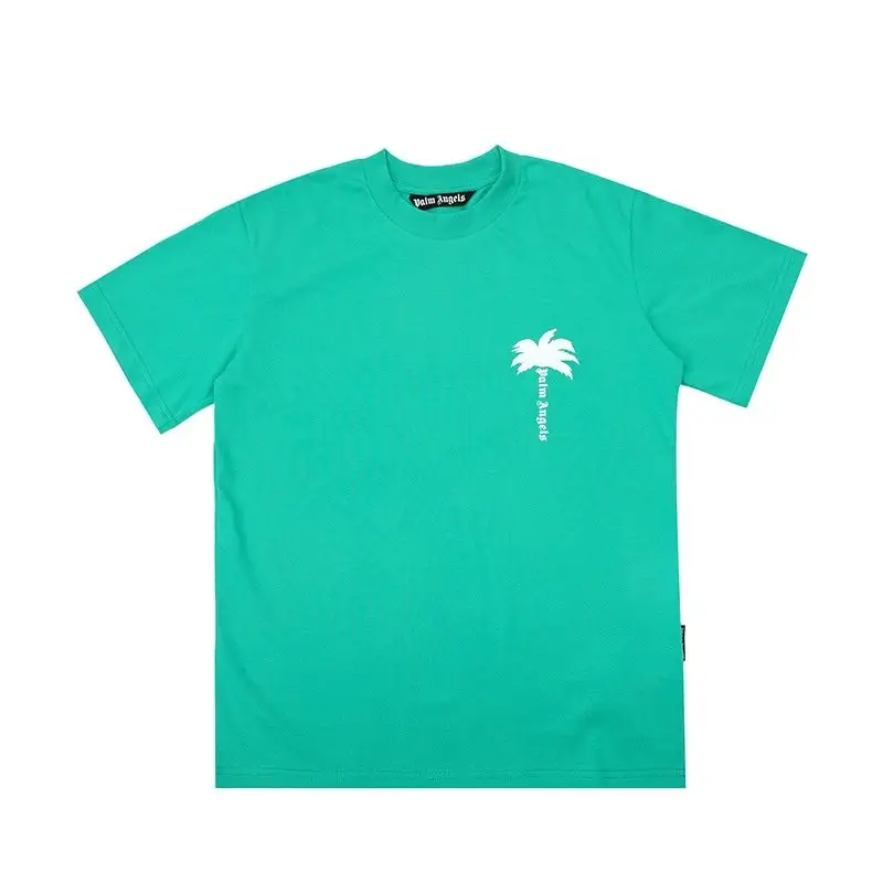 Palm Angels Monogram NY Spray Tee — 2287 green colorway — USFans Spreadsheet photo
