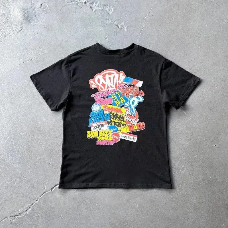 syna world Tees — black colorway — USFans Spreadsheet photo
