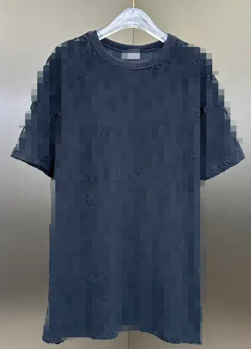 Dior Towel T-Shirt — Dark Blue colorway — USFans Spreadsheet photo