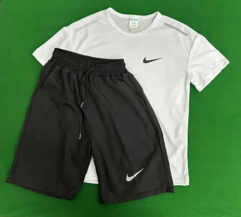 Nike Suits — Reflective Hook Quick-drying Short-sleeved Suit White colorway — USFans Spreadsheet photo
