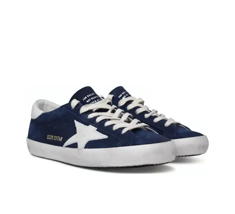 Navy Golden Goose Trainers — navy blue colorway — Kakobuy Spreadsheet photo