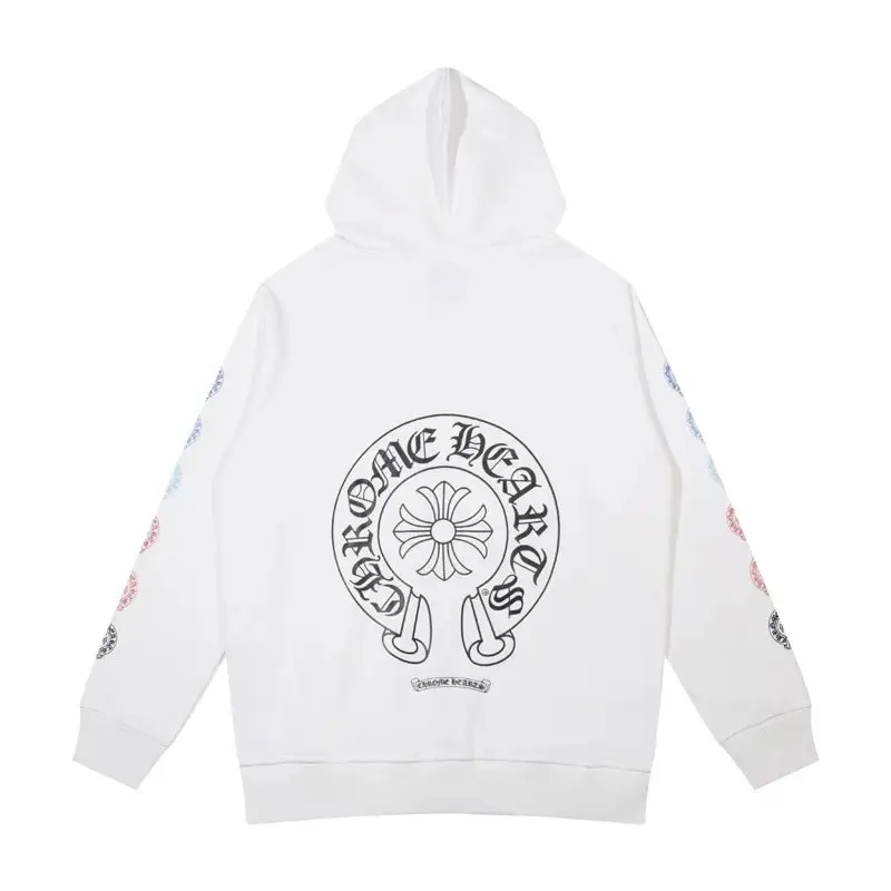 Chrome Hearts Zip Up Hoodies — White 5011 colorway — USFans Spreadsheet photo