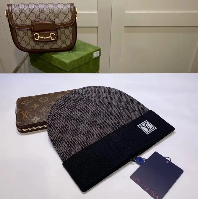 Budget LV Beanie — A- 5 dark gray colorway — USFans Spreadsheet photo