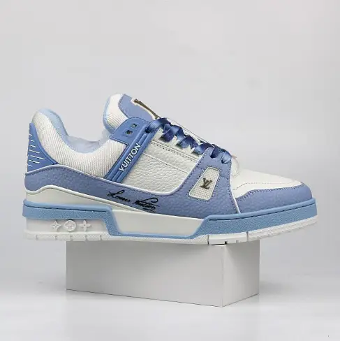 LV Trainers Monogram Black Denim Sneakers — 20 colorway — Kakobuy Spreadsheet photo