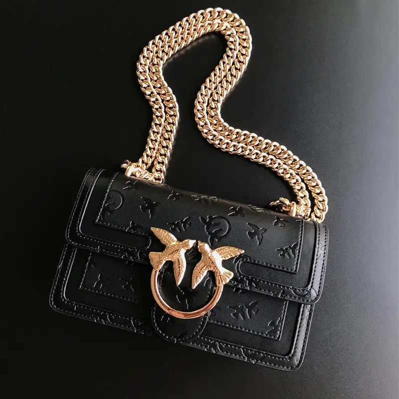 Pinko Bag — 20 embossed black small size colorway — USFans Spreadsheet photo