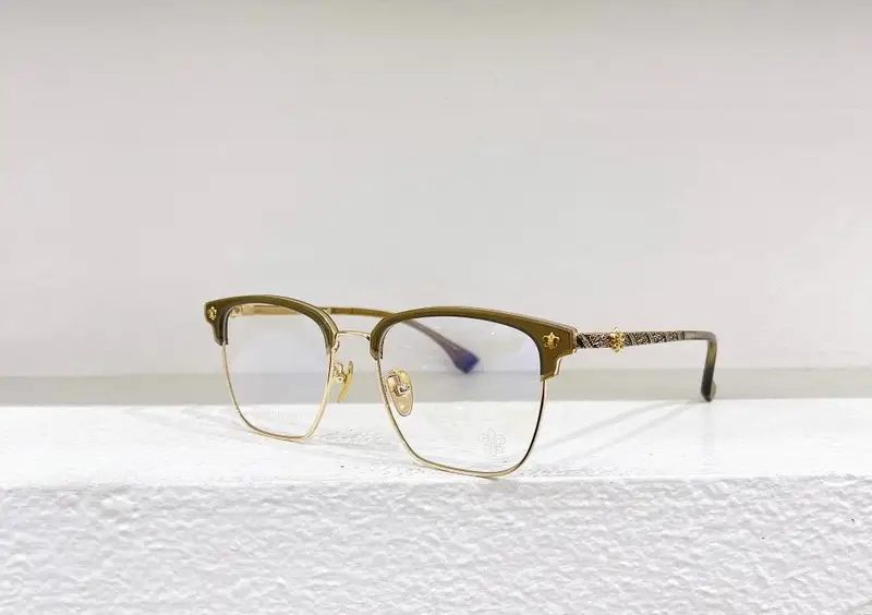 Chrome Hearts Sunglasses — through tea gold colorway — USFans Spreadsheet photo