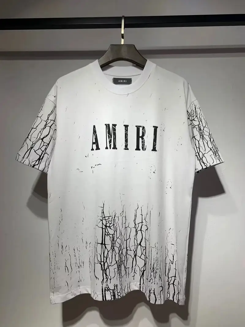 Amiri T-Shirts — 666 white colorway — USFans Spreadsheet photo