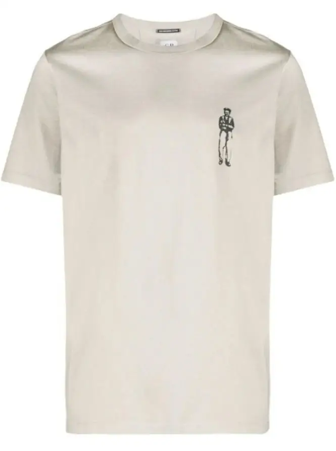 CP Company Logo T-Shirt — 9009 apricot colorway — Kakobuy Spreadsheet photo