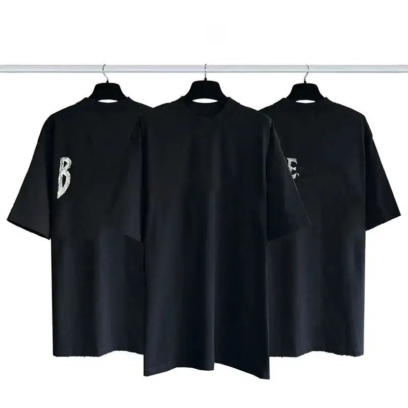 Balenciaga Tees — Back Bat Logo Black colorway — USFans Spreadsheet photo