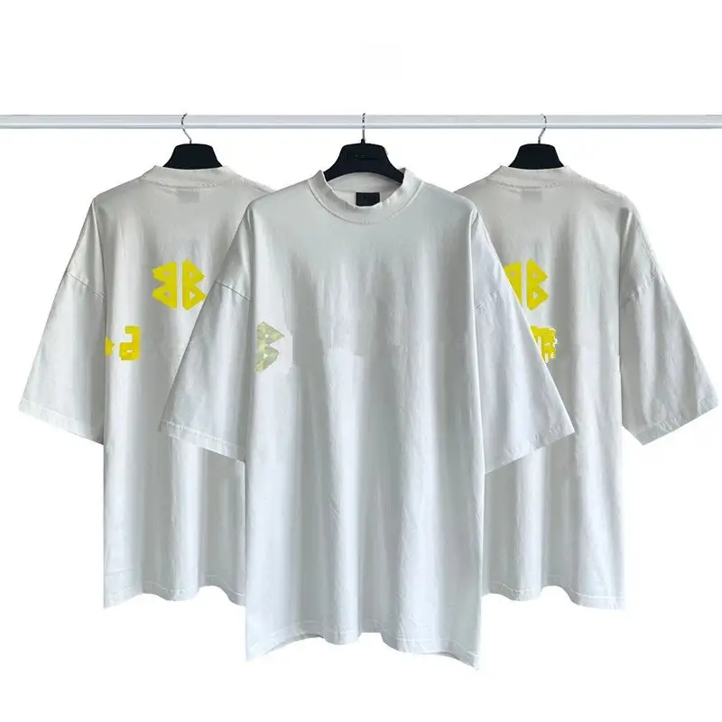 Balenciaga Tees — masking tape white colorway — USFans Spreadsheet photo