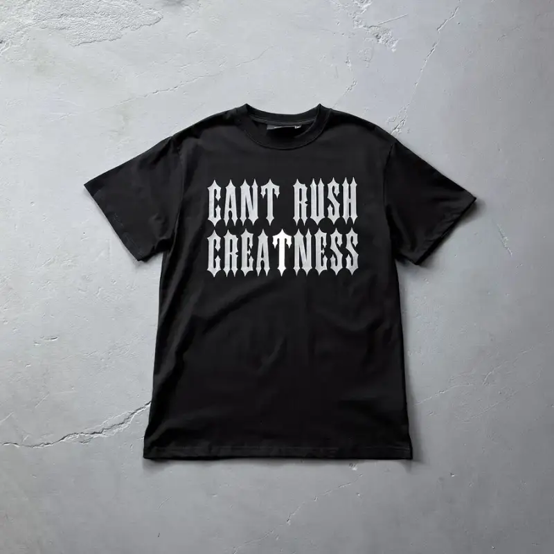 Trapstar Tee — black colorway — USFans Spreadsheet photo