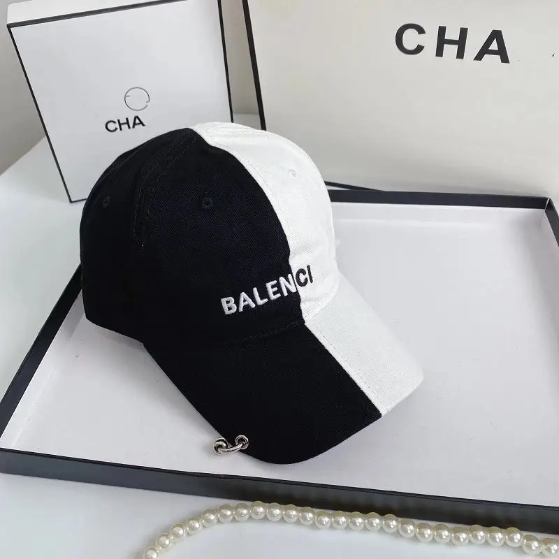 Balenciaga Cap — Black and white stitching colorway — USFans Spreadsheet photo